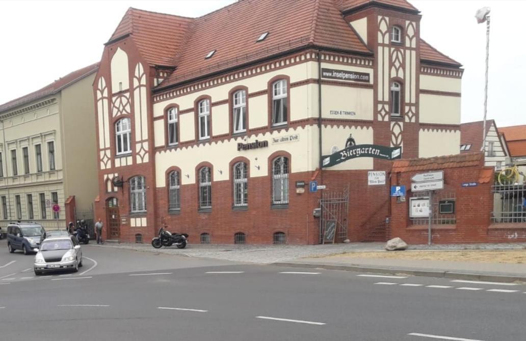 Pension Zur Alten Post Havelberg Exteriör bild